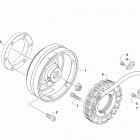 ALTERRA XC 450 LOF GREEN [A2019KCK4CLFX] Magneto assembly [303490]