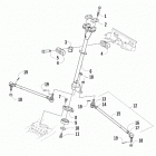 ALTERRA XC 450 LOF GREEN [A2019KCK4CLFX] Steering assembly [301265]