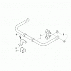 ALTERRA XC 450 LOF GREEN [A2019KCK4CLFX] Sway bar assembly [94377]