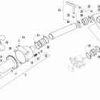 ATV ALTERRA 400 LOF GREEN [A2019KAG4BLFG] Air intake assembly [94347]