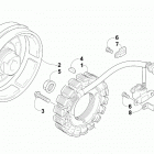 ATV ALTERRA 400 LOF RED [A2019KAG4BLFR] Magneto assembly [301371]