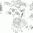 ATV ALTERRA 450 T3 RED [A2019KAK4C3TR] Cylinder head and camshaft  /  valve assembly [303518]