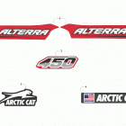 ATV ALTERRA 450 T3 RED [A2019KAK4C3TR] Decals [303537]