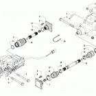 ATV ALTERRA 700 XT EPS T3 BLUE [A2019XCT1P3TE] Drive train assembly [104827]