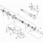 ATV ALTERRA 700 XT EPS T3 BLUE [A2019XCT1P3TE] Secondary transmission assembly [303216]