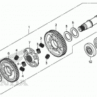 SXS1000M3D AC Final driven shaft