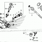 SXS1000M5D 2A Steering gear box@tie rod