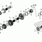 SXS1000M5D 2AC Final drive shaft