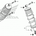 SXS1000M5D 2AC Rear shock absorber (1)
