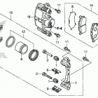 SXS500M 2A Передний суппорт