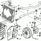 TRX420FM1 Радиатор