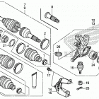 TRX420FM2 Front knuckle@front drive