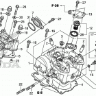 TRX680FA5 2AC ГОЛОВКА ЦИЛИНДРА