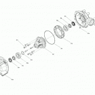 Outlander 450 EFI - STD_DPS_Mossy Oak Edition - North America 04- drive - front section - differential parts - 7035009...