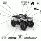 Outlander 450 EFI - STD_XU - International 07- body - decals  - std