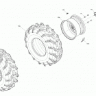 Outlander 650 EFI - XU - CE 04- drive - rear wheels