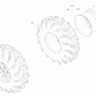 Outlander T 450 EFI - STD_DPS_XU_XU+ - T Regulation 04- drive - rear section - wheels - xu+
