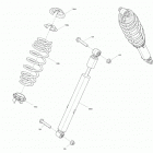 Outlander T 450 EFI - STD_DPS_XU_XU+ - T Regulation 05- suspension - shocks - front section - xu+