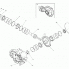 Outlander T 650 EFI - XT_XU+ - T Regulation 04- drive - rear section - differential parts