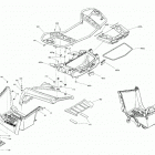 Outlander T 6X6 - 450 EFI - XU+ - T Regulation 07- body - rear section - xu+