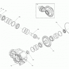 Renegade 1000R EFI - XXC - CE 04- drive - rear section - differential parts