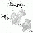 Outlander 570 EFI - STD - International 01- rotax - engine cooling - 570 efi