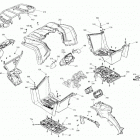 Outlander 570 EFI - XU - CE 07- body - front section