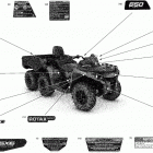 Outlander MAX 6X6 - 650 EFI - DPS - North America Наклейки кузова