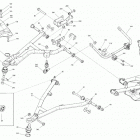 Outlander T 6X6 - 650 EFI - XU+ - T Regulation Подвеска-перед