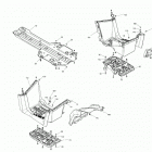 Outlander T 6X6 - 1000 EFI - XU+ - T Regulation 07- body - rear section