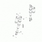 Outlander T MAX 650 EFI - XT_XTP_XU+ - T Regulation 05- suspension - rear shocks - xtp