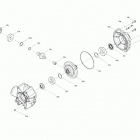 Outlander 570 EFI - XU - International 04- drive - rear section - differential parts - xu