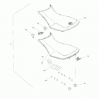 Outlander 570 EFI - XU - International 07- body - seat - xu