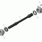 Outlander 850 EFI - XMR - North America 01- rotax - drive shaft - 850 efi