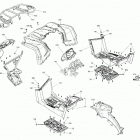 Outlander T MAX 450 EFI - DPS - T Regulation 07- body - front section