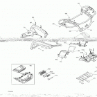 Outlander T MAX 450 EFI - DPS - T Regulation 07- body - rear section