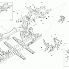 Outlander T MAX 6X6 - 450 EFI - XU+ - T Regulation 06- frame - system