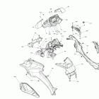 Outlander T MAX 6X6 - 450 EFI - XU+ - T Regulation 07- body - middle section