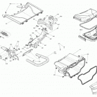 Outlander 1000R EFI - XMR - CE 07- body - storage tray