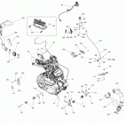 Outlander T MAX 570 EFI - DPS_XT - T Regulation Двигатель навесное оборудование