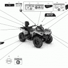 Outlander T MAX 570 EFI - DPS_XT - T Regulation 07- body - decals  - dps