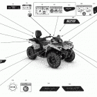 Outlander T MAX 570 EFI - DPS_XT - T Regulation 07- body - decals  - xt