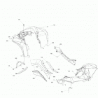 Renegade 1000R EFI - XMR - North America 07- body - fender kit