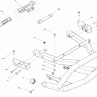 Renegade 1000R EFI - XMR - North America 07- body - storage tray