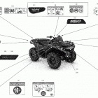 Outlander MAX 850 EFI - XT_XTP - International 07- body - decals - xt
