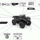 Outlander MAX 850 EFI - XT_XTP - International 07- body - decals - xtp