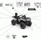 Outlander MAX 570 EFI - STD_DPS - International 07- body - decals  - std