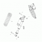 Outlander MAX 850 EFI - XT_XTP_North Edition - North America 05- suspension - front shocks - xtp