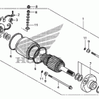 TRX250TE Starting motor (''''06-''''07)