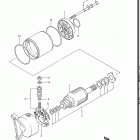 LT230G 1985-1986 ПУСКОВОЙ ЭЛЕКТРОДВИГАТЕЛЬ